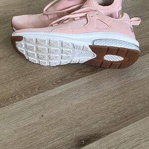 Puma Light Pink and White Slip-On Running Shoes